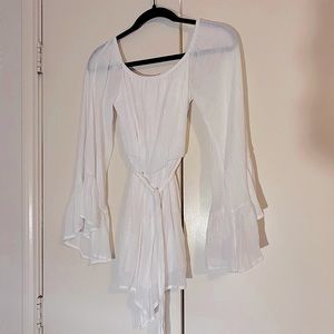 Altar’d State White Bell sleeve romper